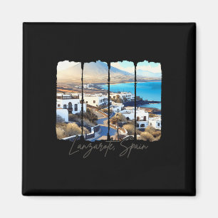 Lanzarote Spain Traveling Trip Meet Me In Lanzarot Magnet