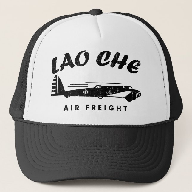 LAO-CHE air freighta Trucker Hat (Front)