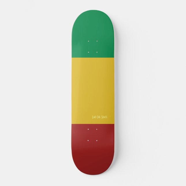 Lao Che Skate Rasta Deck Skateboard (Front)