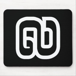 Lao / Laos Number Nine / 9 / ໙ (Kao/Gao) Laotian Mouse Pad