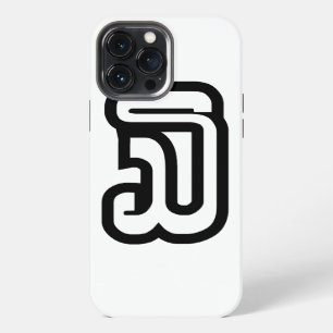 Lao / Laos Number Three / 3 / ໓ (Sam) Laotian iPhone 13 Pro Max Case