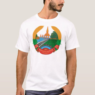 LAO NATIONAL EMBLEM - LAO BADGE T-Shirt