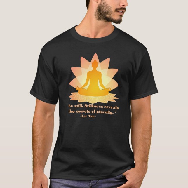 Lao Tzu Best Quote Inspirational Philosopher T-Shirt (Front)