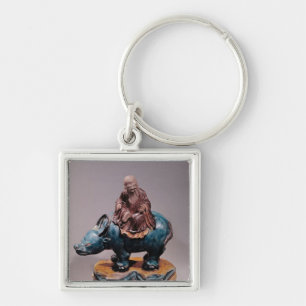 Lao-Tzu on his Buffalo, Qing dynasty Key Ring