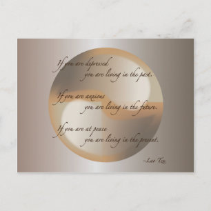 Lao Tzu Peace Postcard