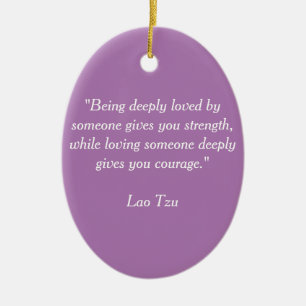 Lao Tzu plate Ceramic Ornament