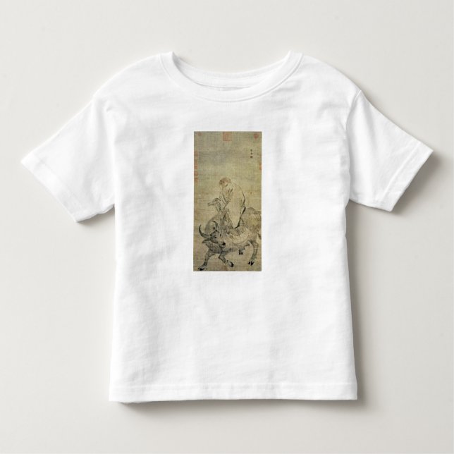 Lao-tzu  riding his ox, Chinese, Ming Dynasty Toddler T-Shirt (Front)