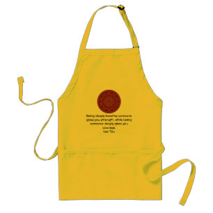 Lao Tzu Wisdom Quotation Saying Standard Apron