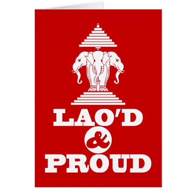 LAO'D & PROUD (Front)