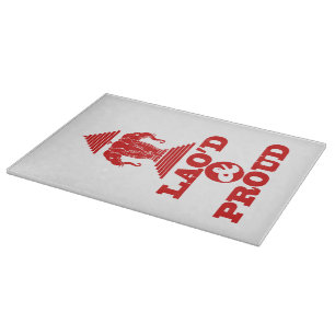 LAO'D & PROUD CUTTING BOARD