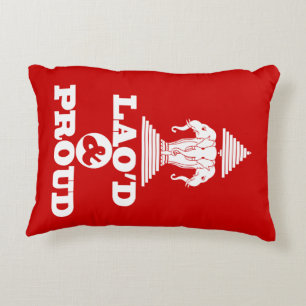 LAO'D & PROUD DECORATIVE CUSHION