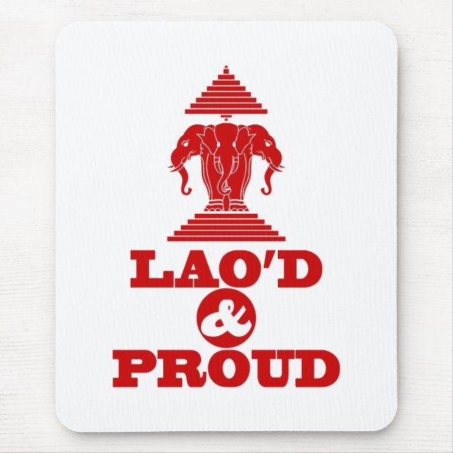 LAO'D & PROUD MOUSE PAD (Front)