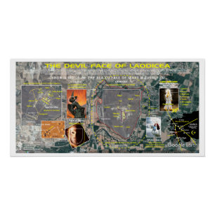 Laodicea Orion Star Map Poster
