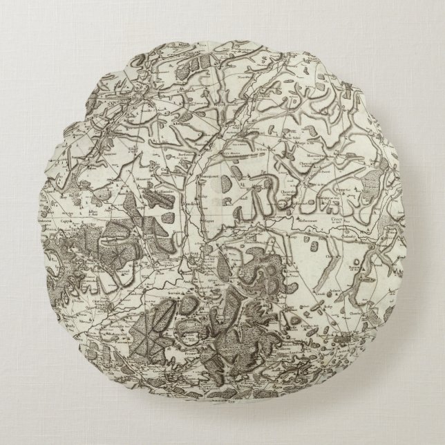 Laon, Noyon Round Cushion (Front)