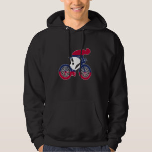 Laos Biker Nation Rider World Flags Hoodie