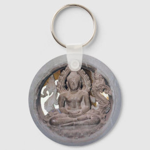 Laos Buddha Keychain