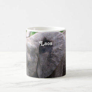 Laos Elephant Coffee Mug