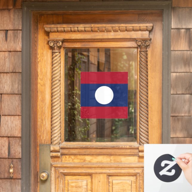Laos flag (Home Door)