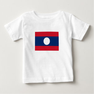 Laos Flag Baby T-Shirt