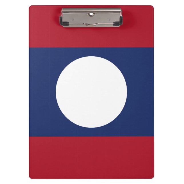 Laos flag clipboard (Front)