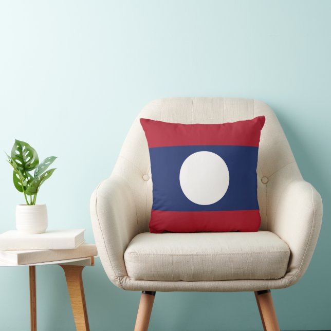 Laos flag cushion (Chair)