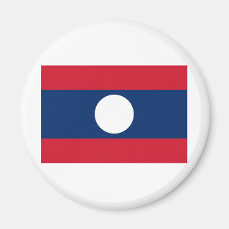 Laos Flag Magnet
