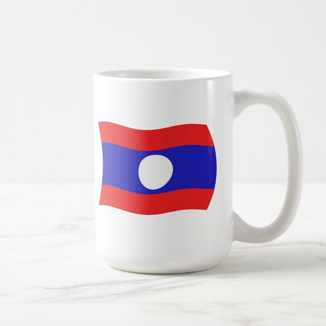 Laos Flag Mug (Right)