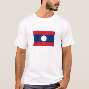 Laos Flag T-Shirt