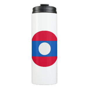 Laos Flag Thermal Tumbler