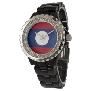 Laos flag watch