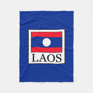 Laos Fleece Blanket