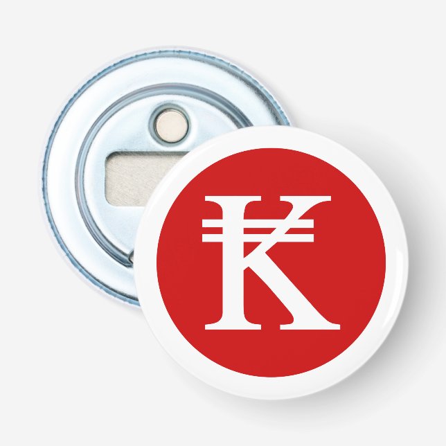 Laos Kip Lao / Laotian Money Sign Bottle Opener (Front)