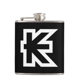 Laos Kip Lao / Laotian Money Sign Hip Flask