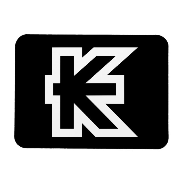 Laos Kip Lao / Laotian Money Sign Magnet (Horizontal)