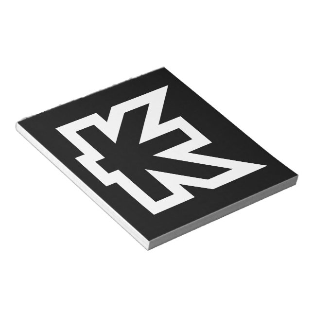 Laos Kip Lao / Laotian Money Sign Notepad (Angled)