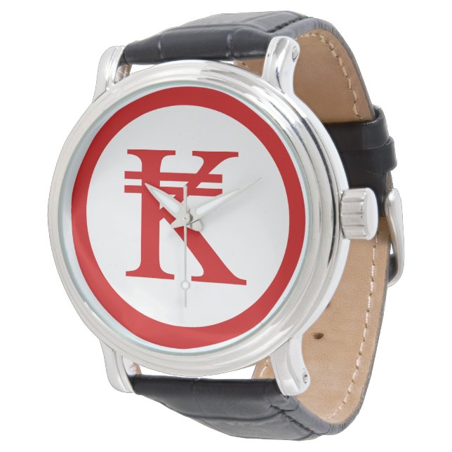 Laos Kip Lao / Laotian Money Sign Watch (Angled)
