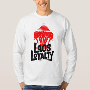 Laos: LAOS LOYALTY 3ELEPHANTS T-Shirt