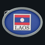 Laos Oval Belt Buckle<br><div class="desc">Laos</div>