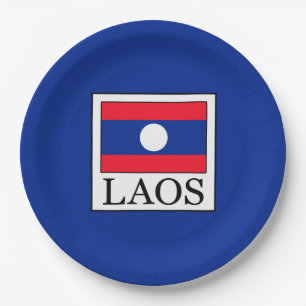 Laos Paper Plate