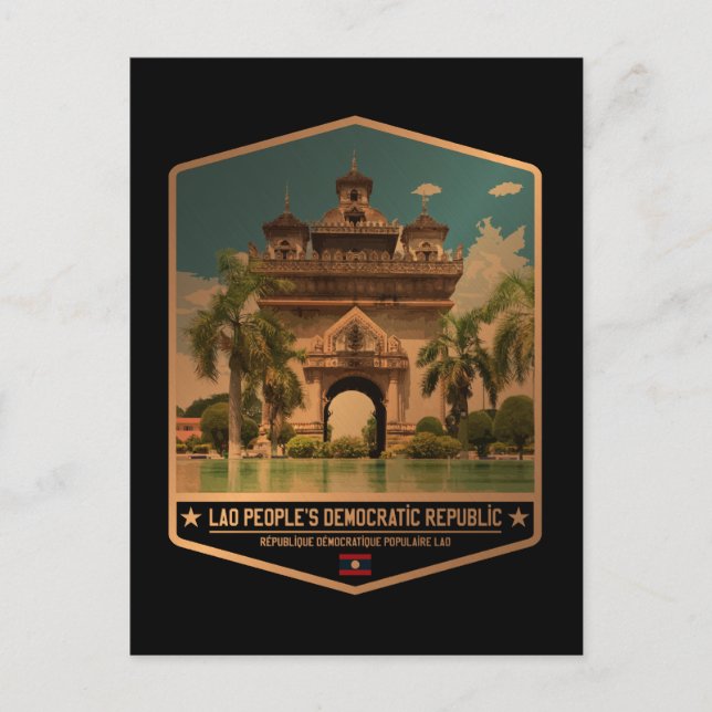 Laos Postcard (Front)