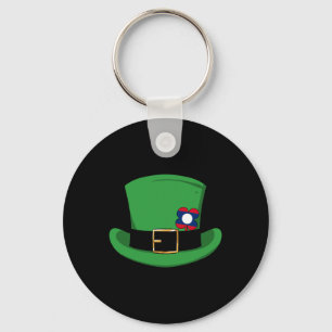 Laos Proud Lao Laotian Flag St. Patricks Day Lepre Key Ring