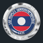 Laos Round Emblem Magnet<br><div class="desc">Laos Round Emblem</div>