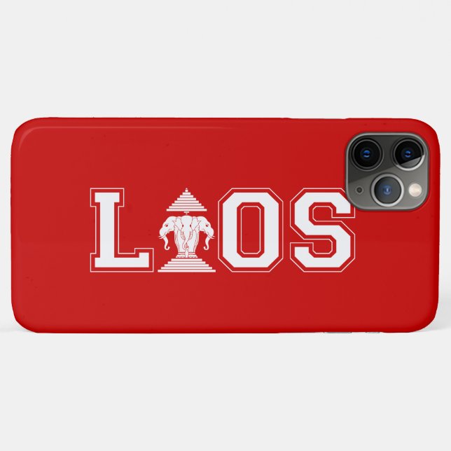 LAOS UNIVERSITY Case-Mate iPhone CASE (Back (Horizontal))