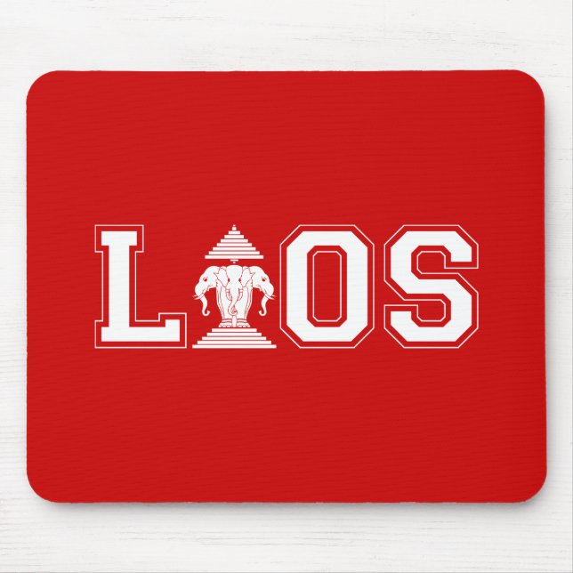 LAOS UNIVERSITY MOUSE PAD (Front)