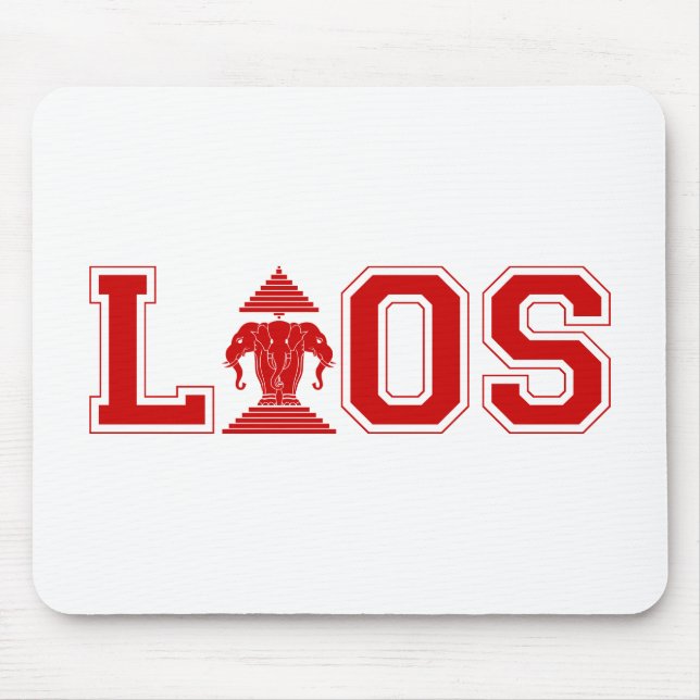 LAOS UNIVERSITY MOUSE PAD (Front)