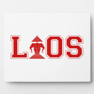 LAOS UNIVERSITY PLAQUE