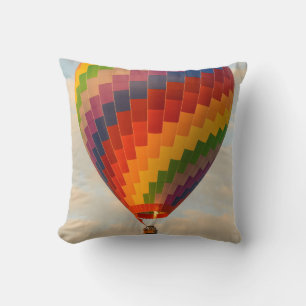 Laos, Vang Vieng. Hot air balloon Cushion