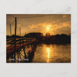 Laos, Vang Vieng Postcard