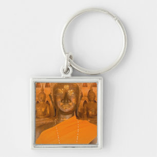 Laos, Vientiane, one of 6840 Buddha images in Key Ring