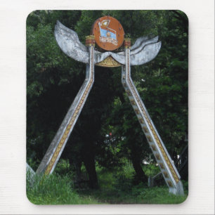 Laotian Gate Mouse Pad